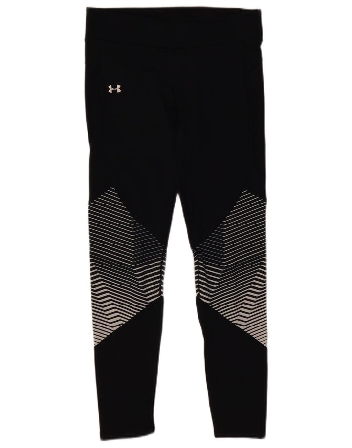 Leggings pentru femei Under Armour UK 12 Medium Black Geometric