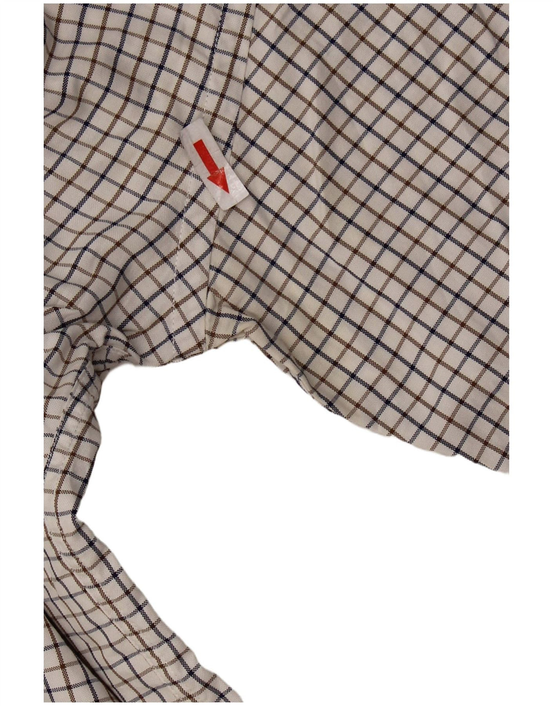 Cămașă Gant pentru bărbați, cu tăiere obișnuită, 2XL, bumbac alb cu carouri