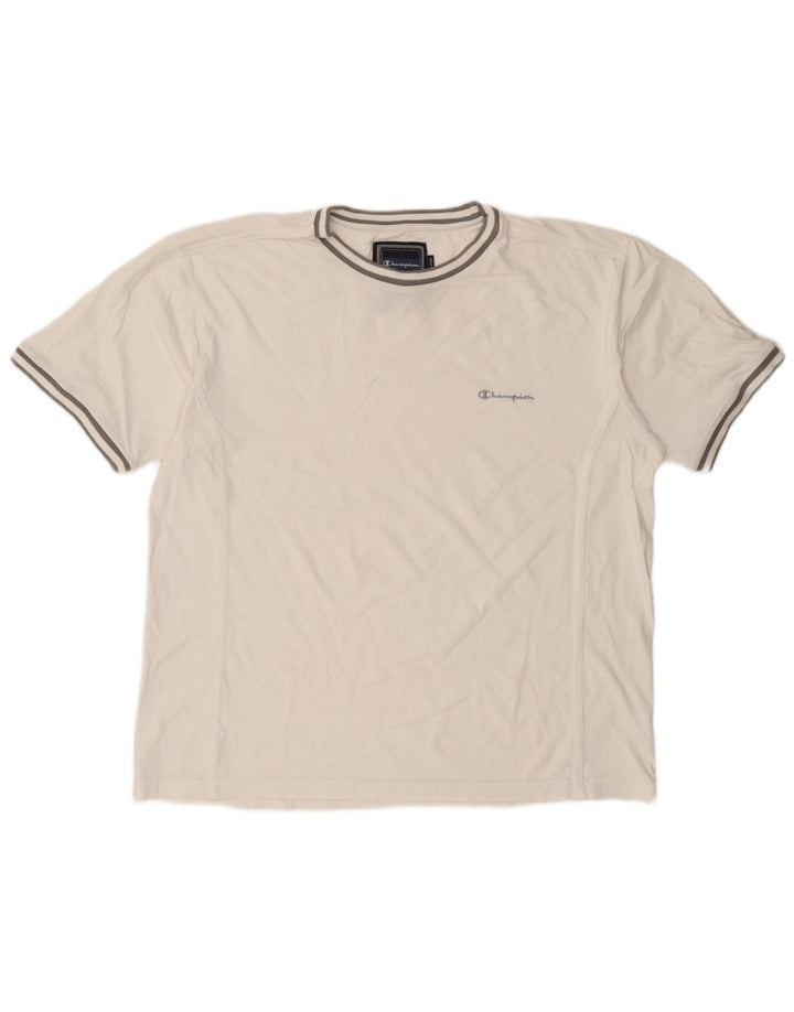 Tricou pentru bărbați Champion Top XL Bumbac alb