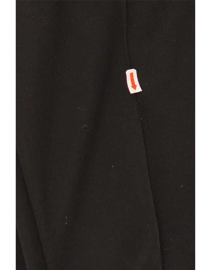 Pantaloni de trening ADIDAS pentru bărbați UK 14, mari, negru, poliester