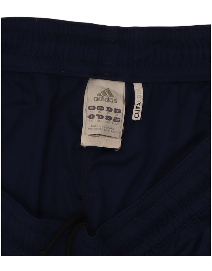 Pantaloni scurți sport pentru bărbați Adidas Climacool XL bleumarin poliester color bloc