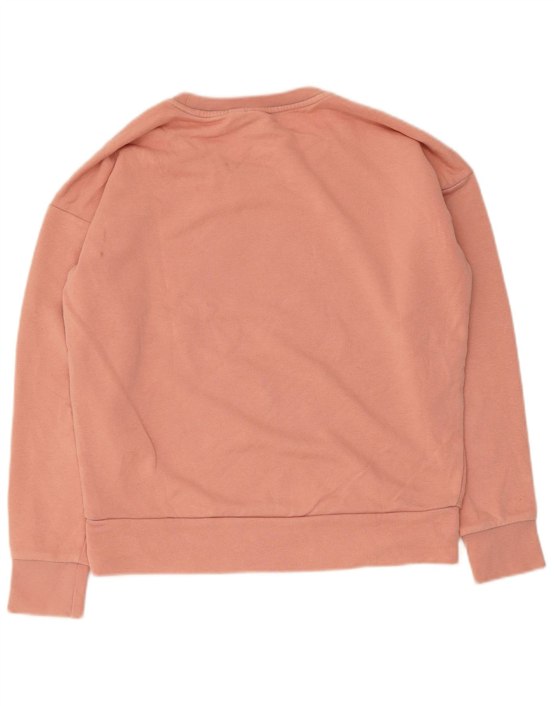 Pulover ADIDAS cu grafic pentru femei UK 14 Roz mediu