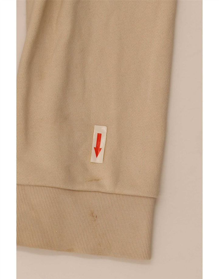 Hanorac grafic pentru bărbați Adidas Jumper XL, bej, bumbac