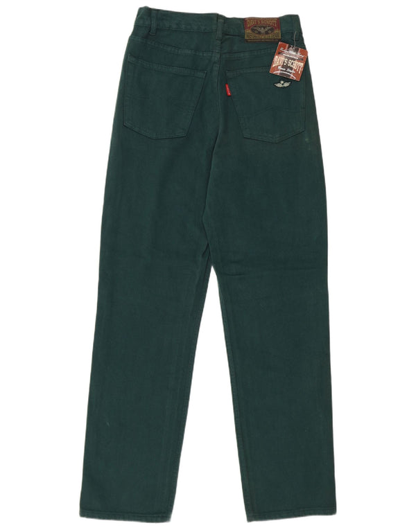 Blugi de damă vintage cu talie înaltă IT 44 Medium W28 L31 Verde