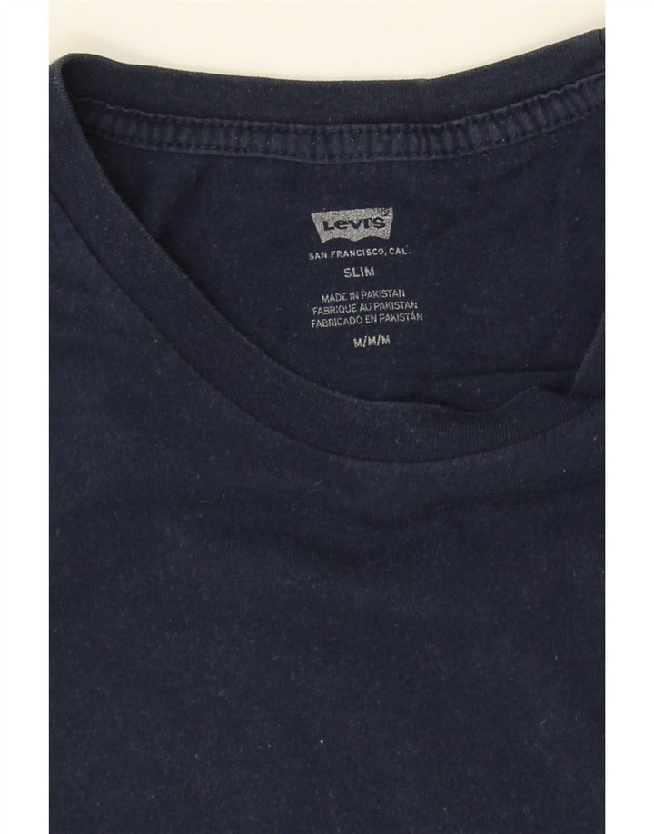 Tricou pentru bărbați Levi's Slim Fit Top Mediu Bleumarin