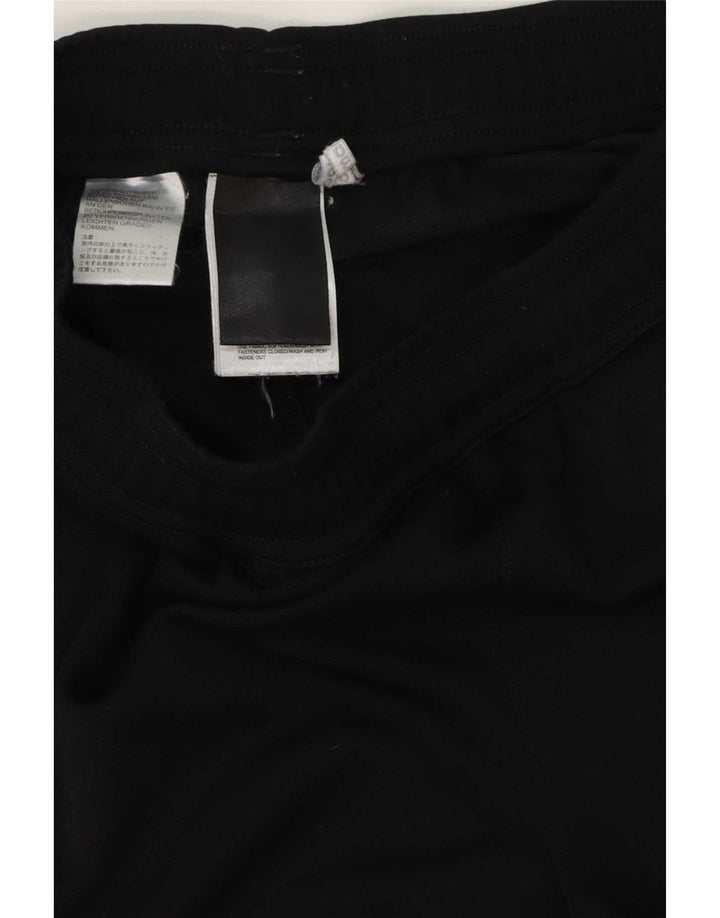 Pantaloni de trening Adidas Climalite pentru bărbați, poliester negru mic