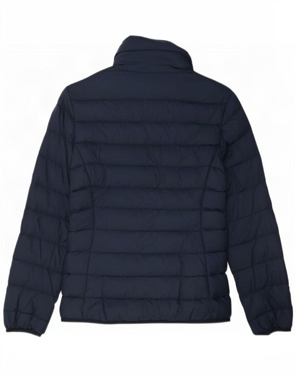 Jachetă căptușită pentru femei Benetton UK 10 Small Bleumarin