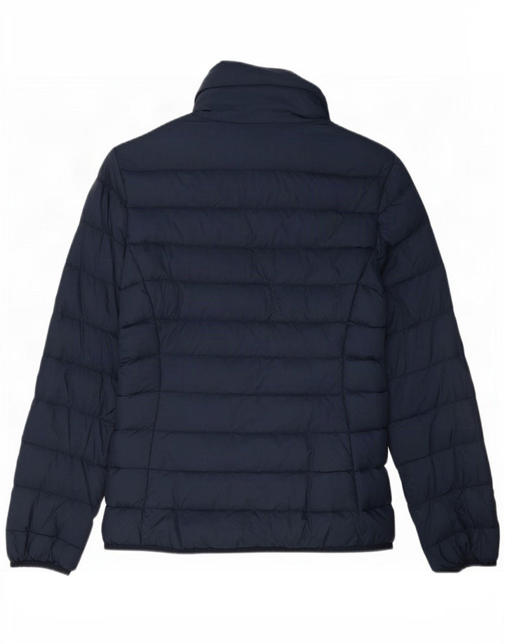 Jachetă căptușită pentru femei Benetton UK 10 Small Bleumarin