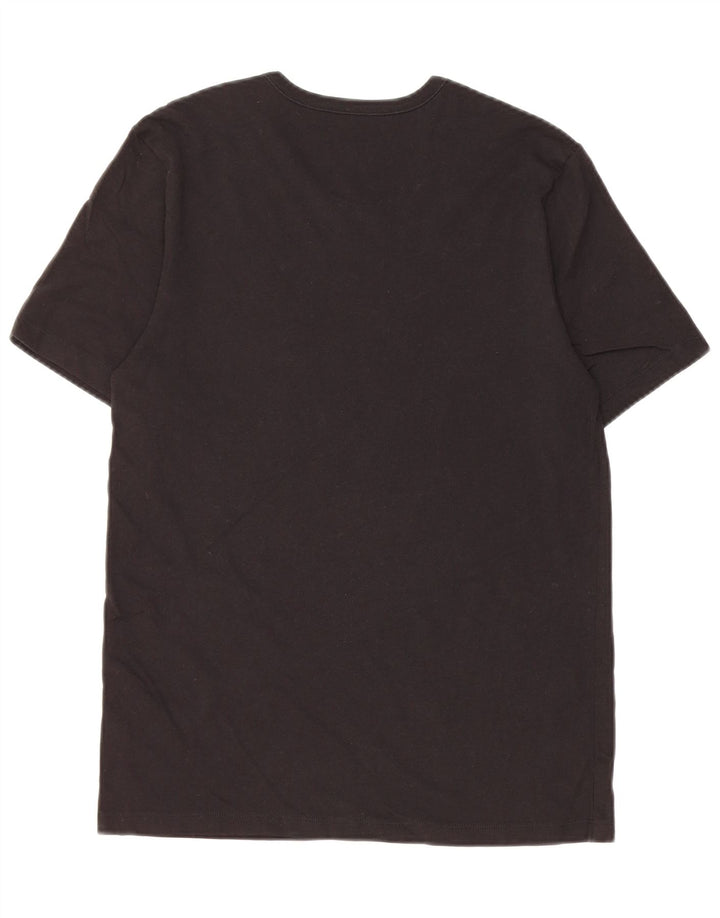 Tricou pentru bărbați Hugo Boss Top mic din bumbac negru