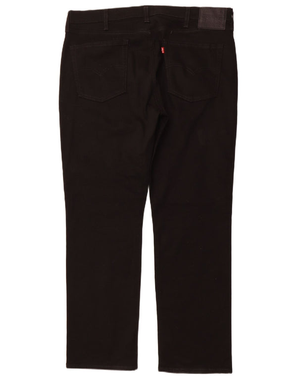 LEVI'S Blugi 514 drepti pentru bărbați W38 L32 bumbac negru