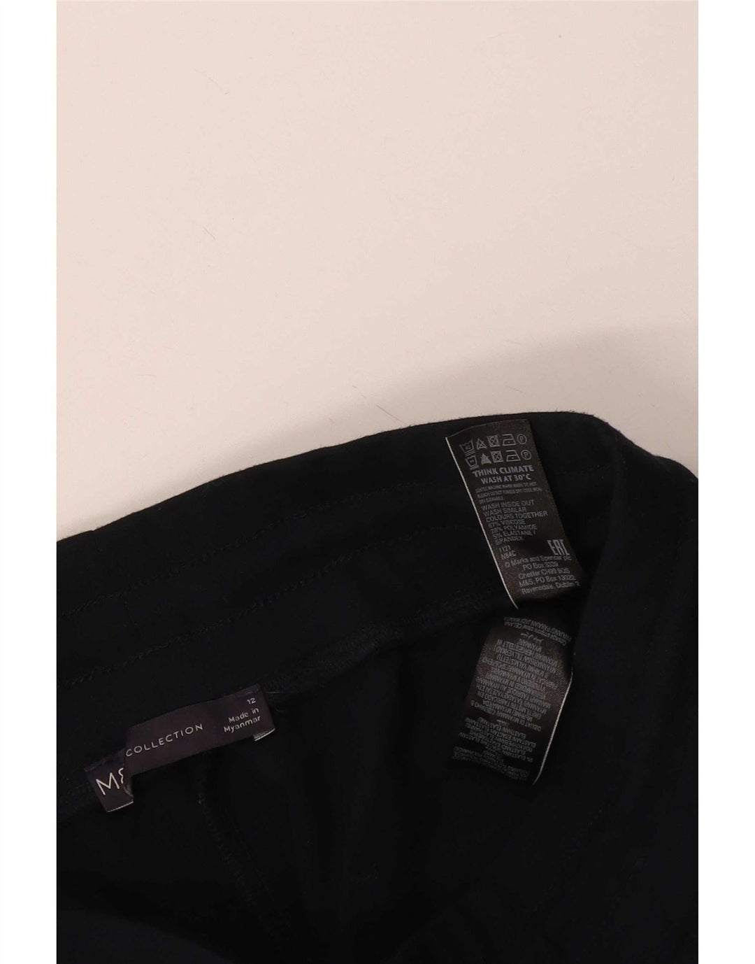 Pantaloni de trening pentru femei Marks & Spencer UK 12 Medium Bleumarin