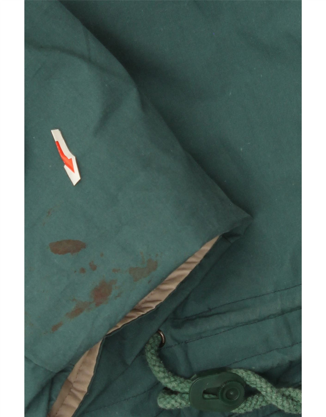 Jachetă reversibilă căptușită cu glugă pentru bărbați Brugi IT 54 2XL verde