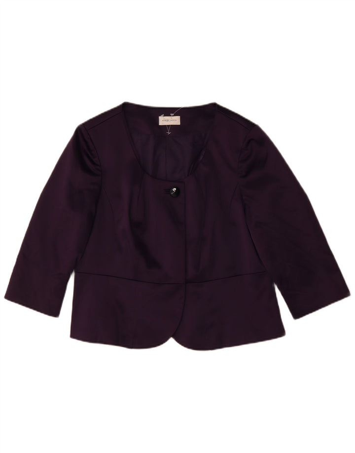 Jachetă Bolero pentru femei Minuet, UK 18 XL, violet, poliester