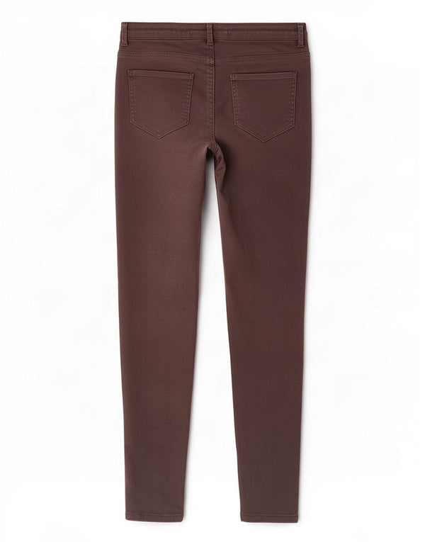Blugi skinny dama Zara EU 38 Mici W28 L28 Maro