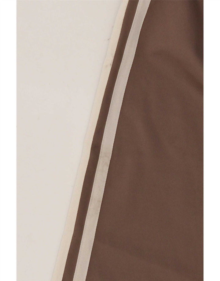 Pantaloni de trening Adidas Flare pentru femei UK 12 Poliester maro mediu