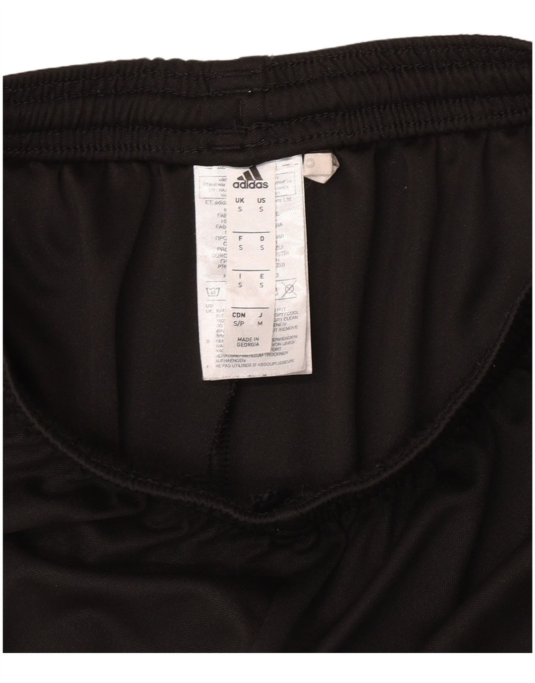 Pantaloni scurți sport adidas Climalite pentru bărbați, poliester negru mic