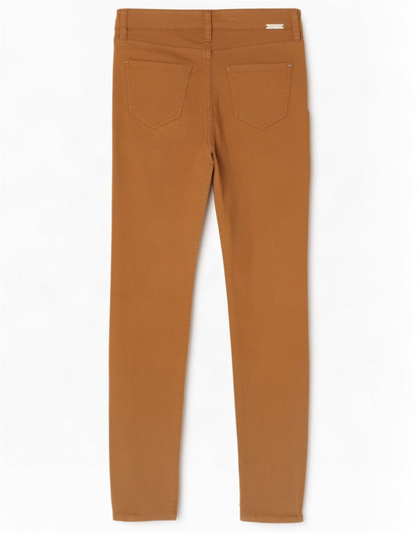 Massimo Dutti Pantaloni Skinny Casual Femei EU 36 XS W26 L29 Bej