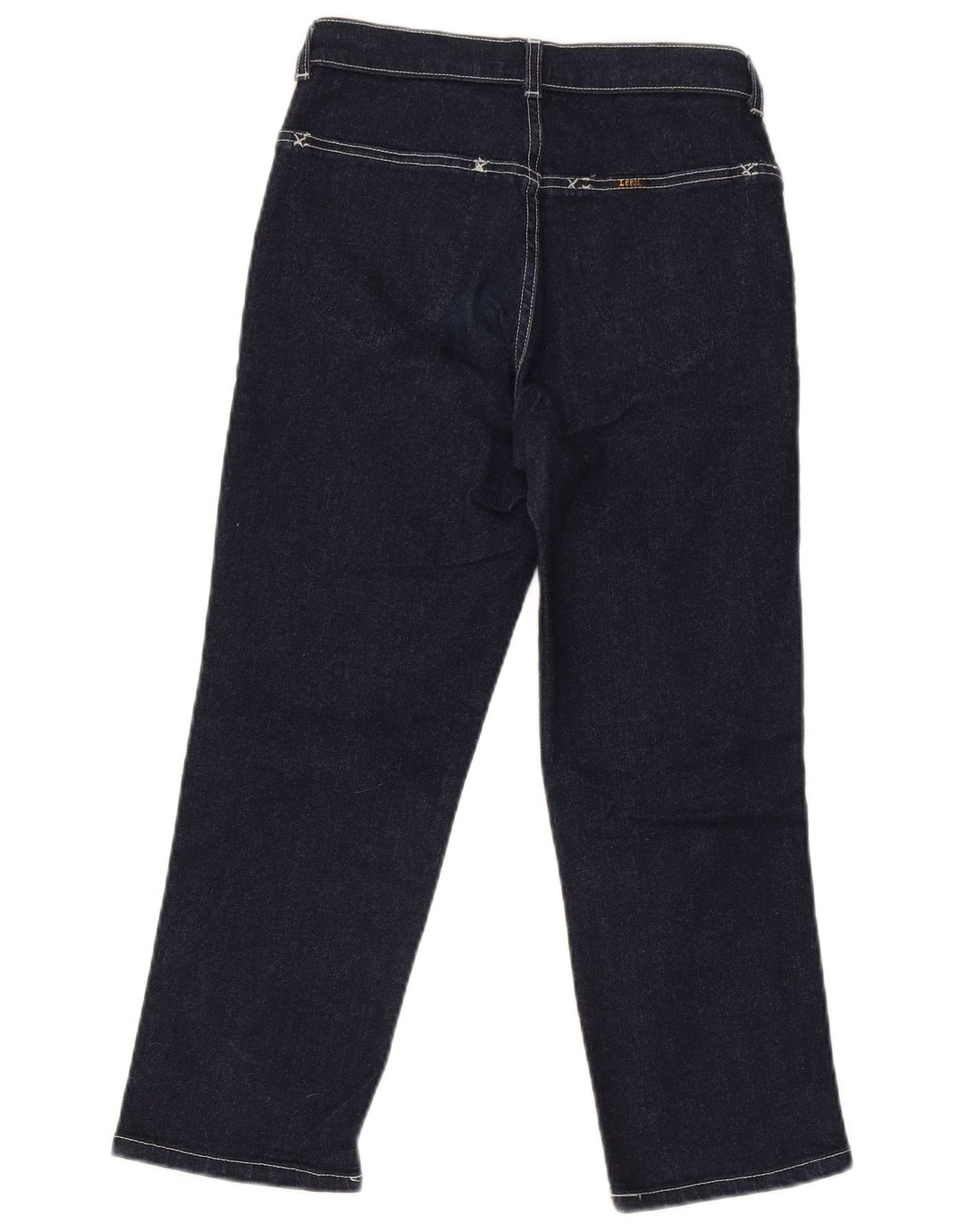 Blugi Capri pentru femei Lee W28 L23 Bumbac bleumarin