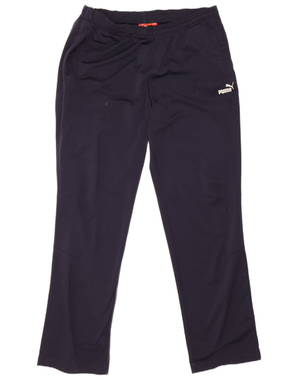 Pantaloni de trening Puma pentru bărbați, mari bleumarin