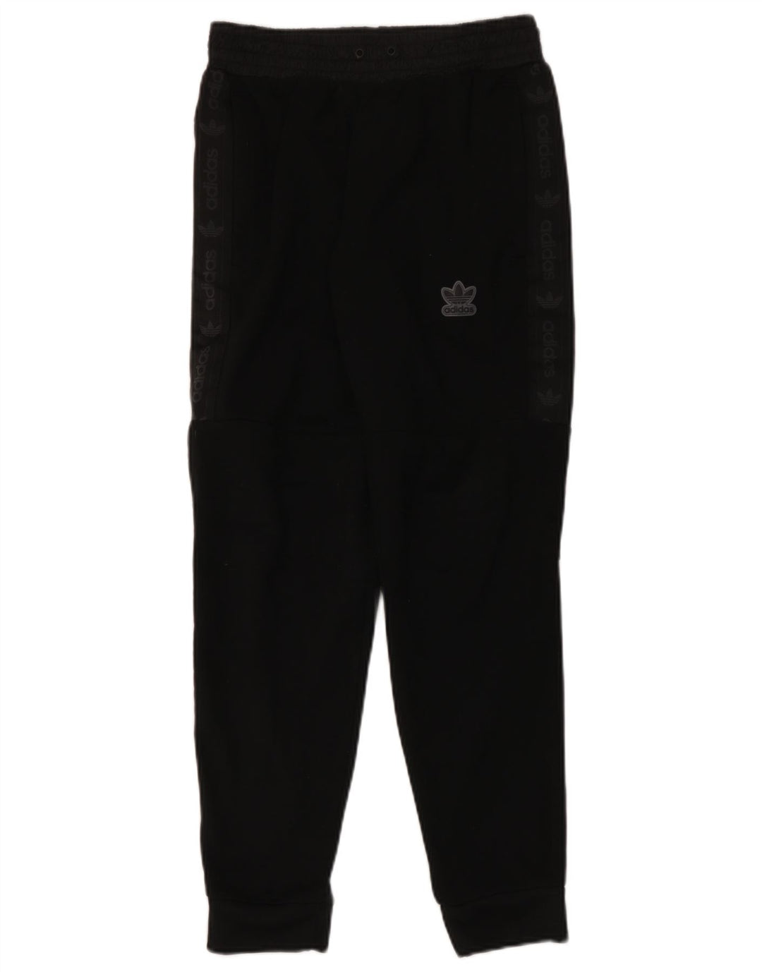 Pantaloni de trening Adidas pentru bărbați Joggeri poliester mediu negru
