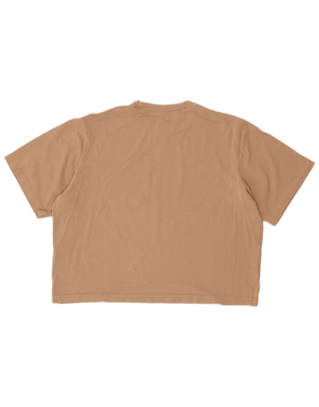 Tricou pentru femei Nike Crop Top UK 14 Medium Beige Bumbac