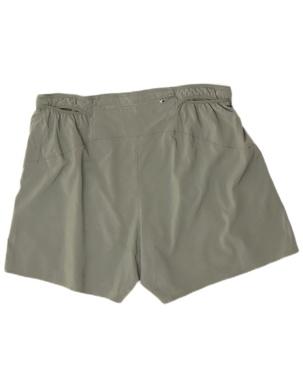 Pantaloni scurti sport Patagonia pentru femei UK 14 Large Kaki Poliester