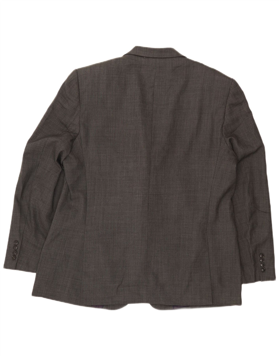 Marks & Spencer jachetă pentru bărbați cu 2 nasturi, UK 46 XL, lână gri