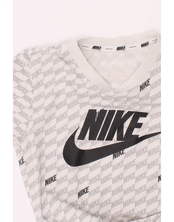 Nike Boys Graphic T-Shirt Top 10-11 Years Medium White