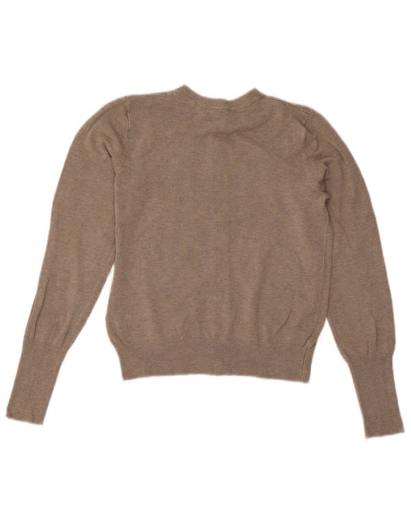Marks & Spencer Pulover Crop Cardigan pentru Femei UK 6 XS Gri Viscoză