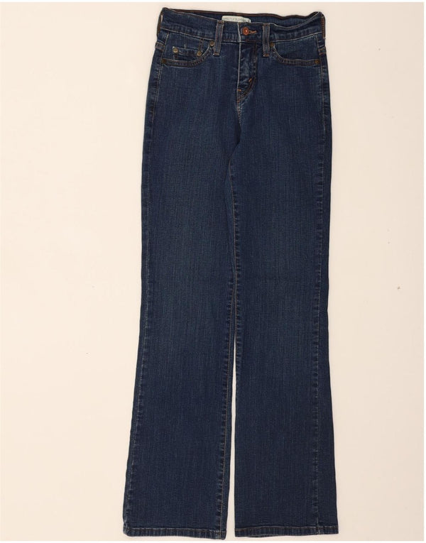 LEVI'S Womens Perfectly Slimming Bootcut Jeans US 2 XS W24 L30 Blue Cotton