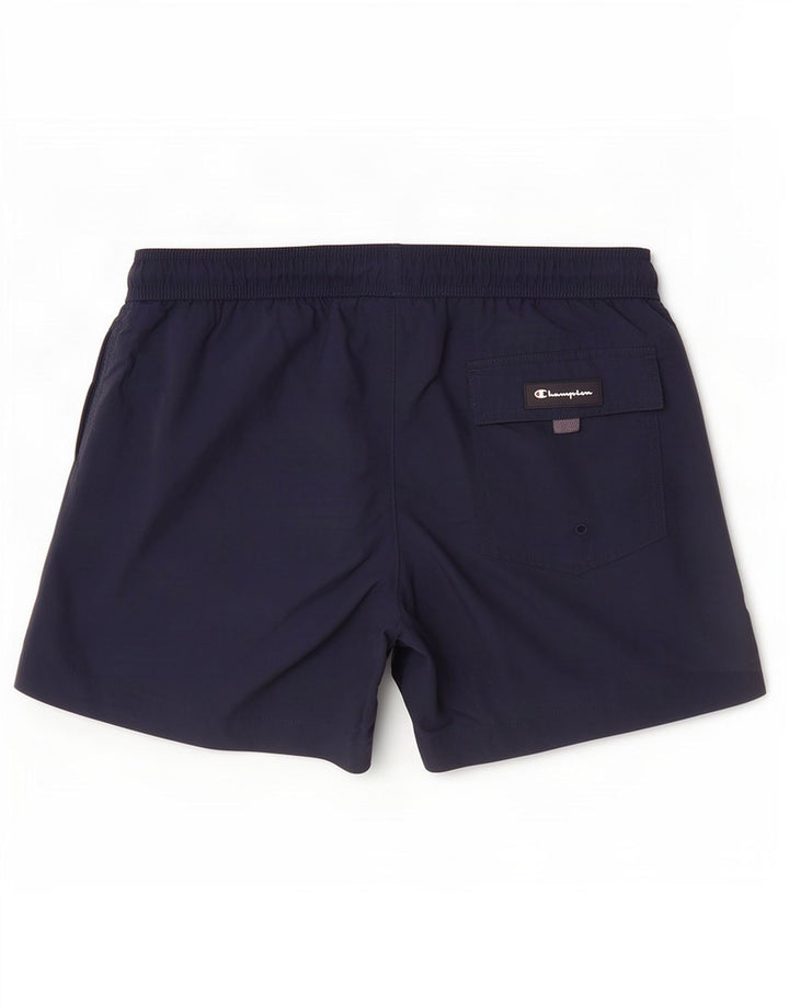 Pantaloni scurți de înot Champion pentru bărbați, medii, poliamidă bleumarin