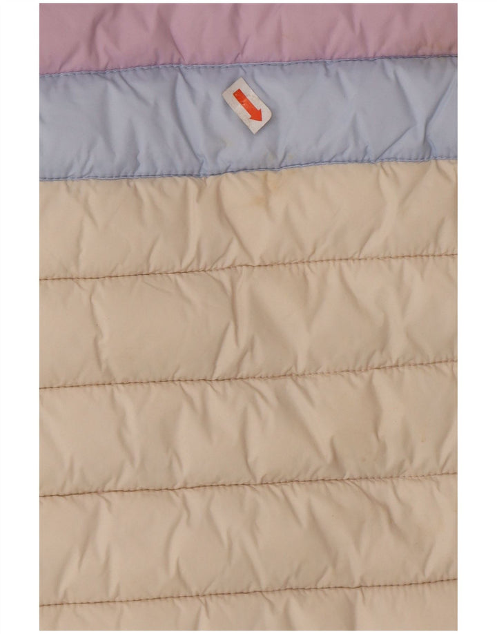 Jachetă căptușită cu glugă JOULES pentru fete, 7-8 ani, alb catifelat