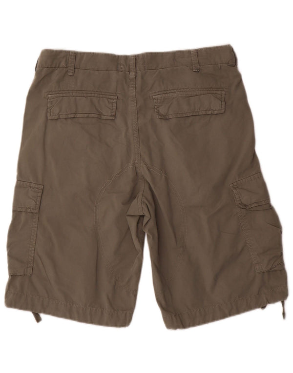 Pantaloni scurti cargo Jack & Jones pentru bărbați mici W29 bumbac kaki