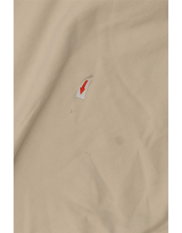 Hanorac Calvin Klein Jeans pentru bărbați Pulover mic, bej, bumbac