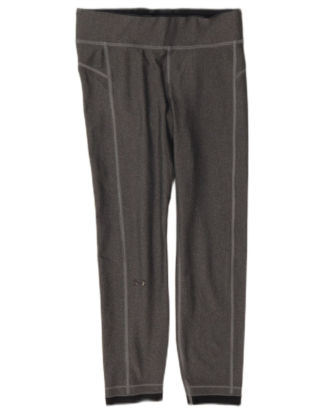 Leggings crop pentru femei Under Armour UK 4 XS poliester gri