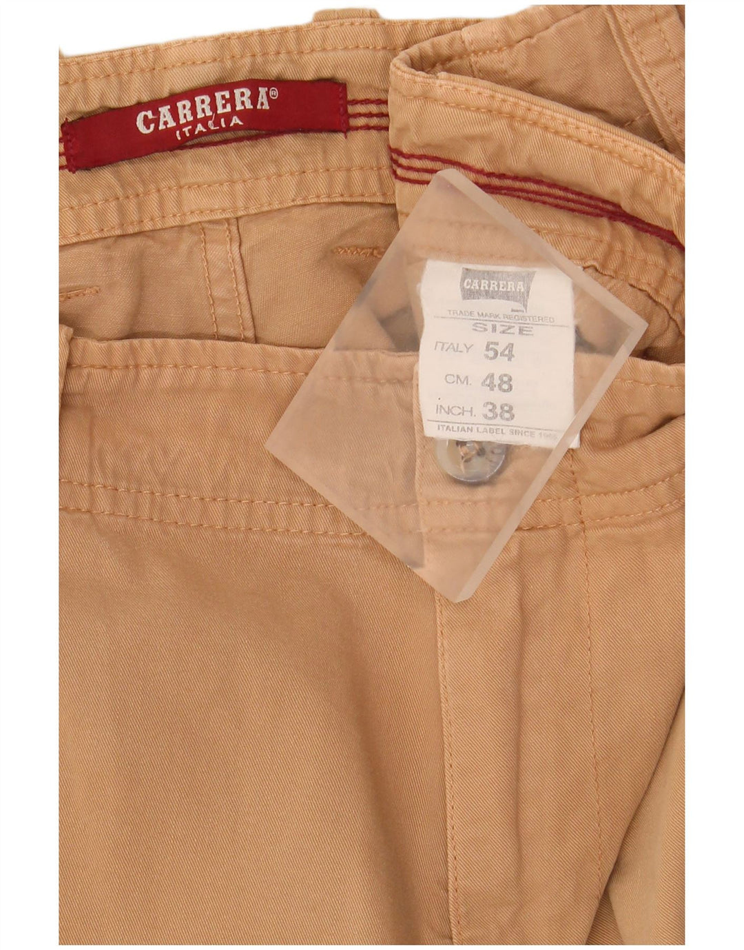 Pantaloni scurți cargo pentru bărbați Carrera W38 XL bumbac bej