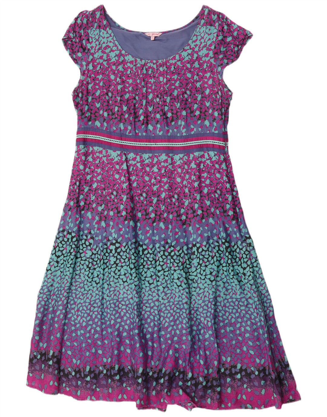 Rochie A-Line Per Una Marks & Spencer pentru femei Marea Britanie 16, multicoloră