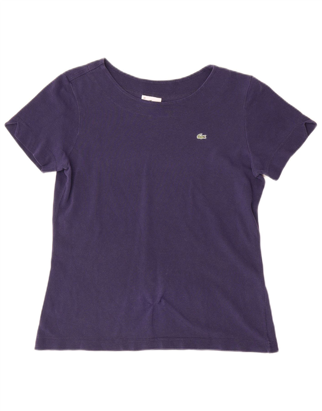 Tricou pentru femei LACOSTE Top Marimea 38 Medium Bleumarin Bumbac