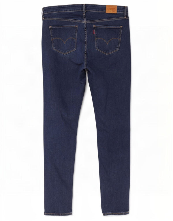 Blugi skinny modelați Levi's UK 20 2XL L40 L30 Bumbac albastru
