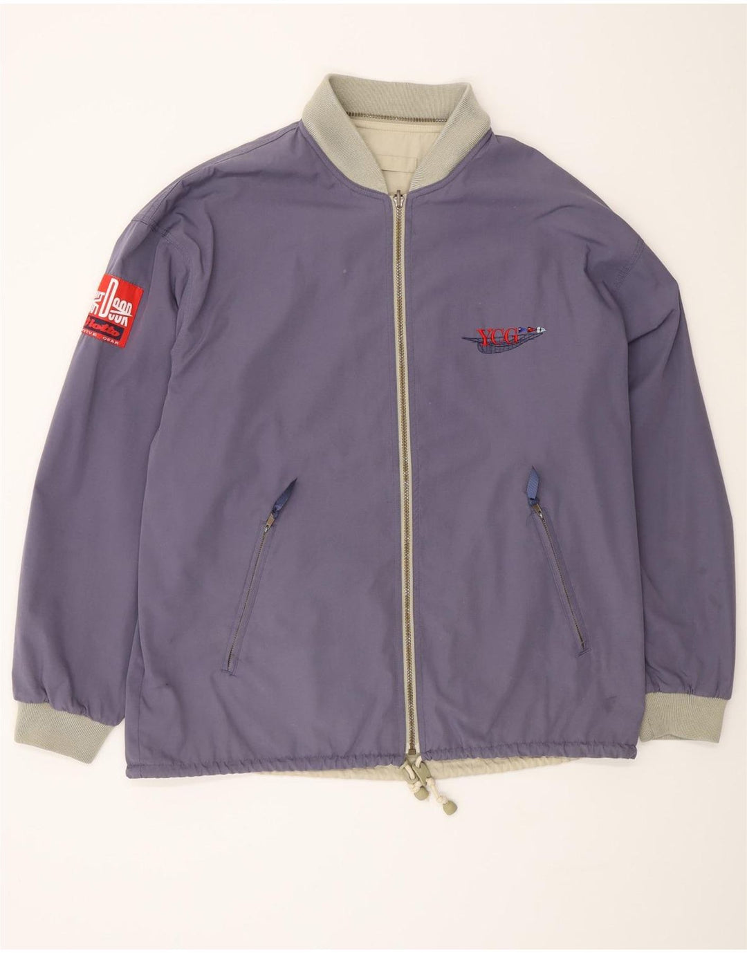 Jachetă reversibilă pentru bărbați Lotto UK 42 XL Violet Colorblock