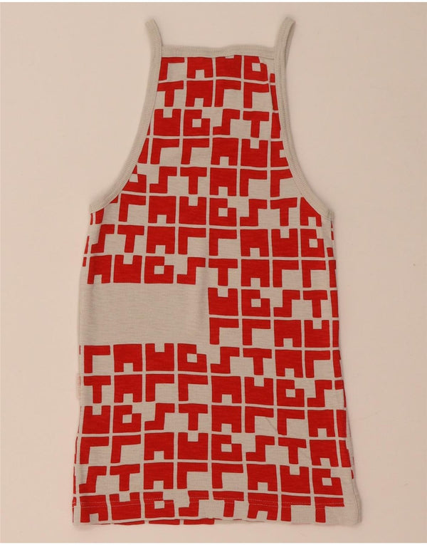Vestă G-Star Femei Top UK 4 XS Bumbac Geometric Roșu