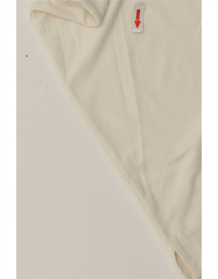 Calvin Klein Jeans Cămașă polo pentru bărbați, mare, alb