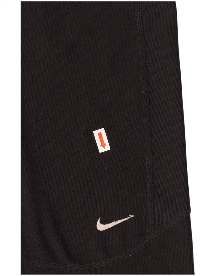 Leggings pentru femei NIKE UK 10, poliester negru mic