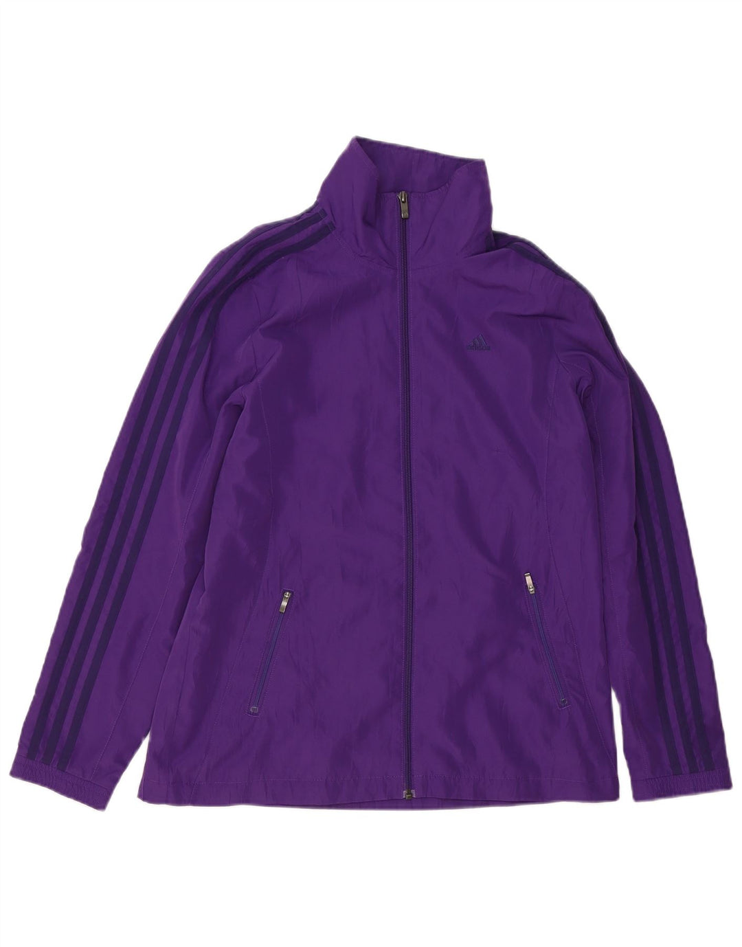 Jachetă de ploaie Adidas pentru femei UK 14 Poliester violet mare