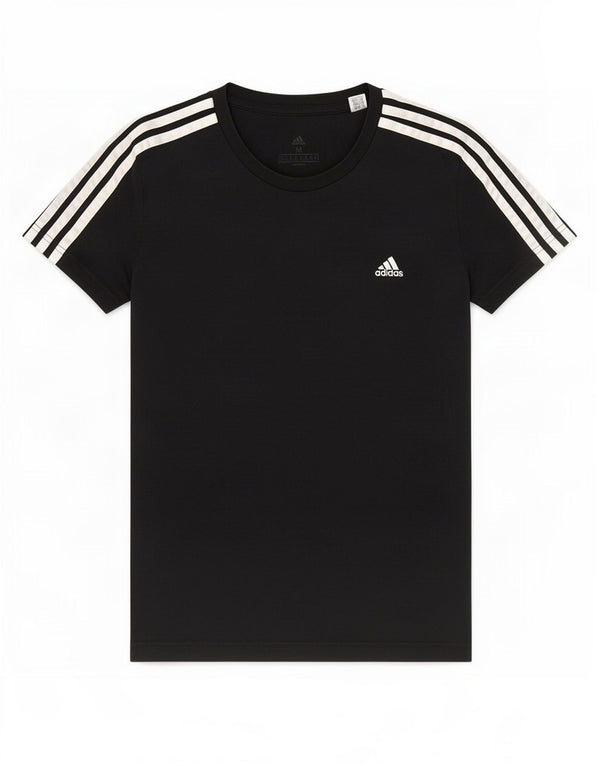 Tricou Adidas Femei Top UK 12/14 Medium Black Bumbac