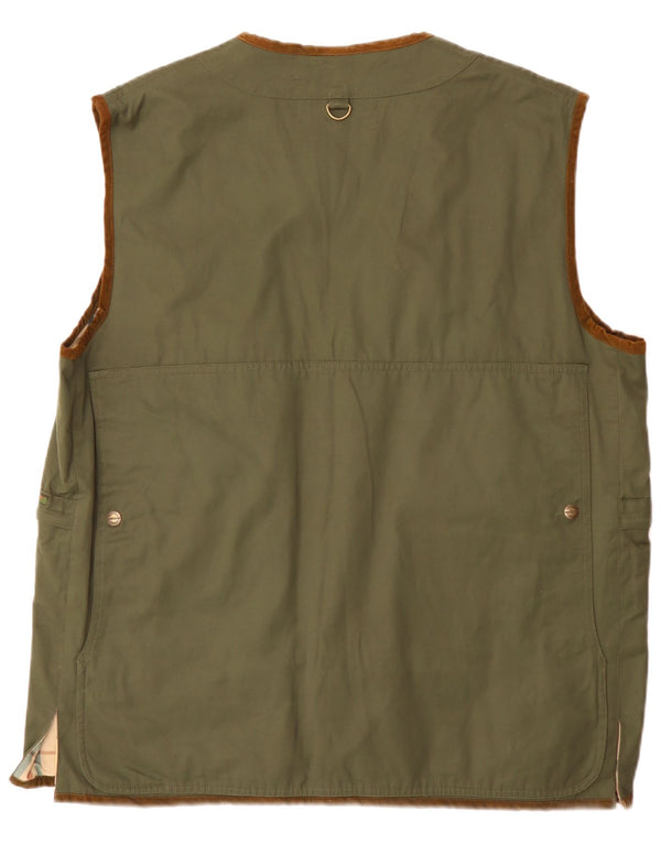 Gilet pentru bărbați Univers Utility UK 44 2XL Green Cotton Classic