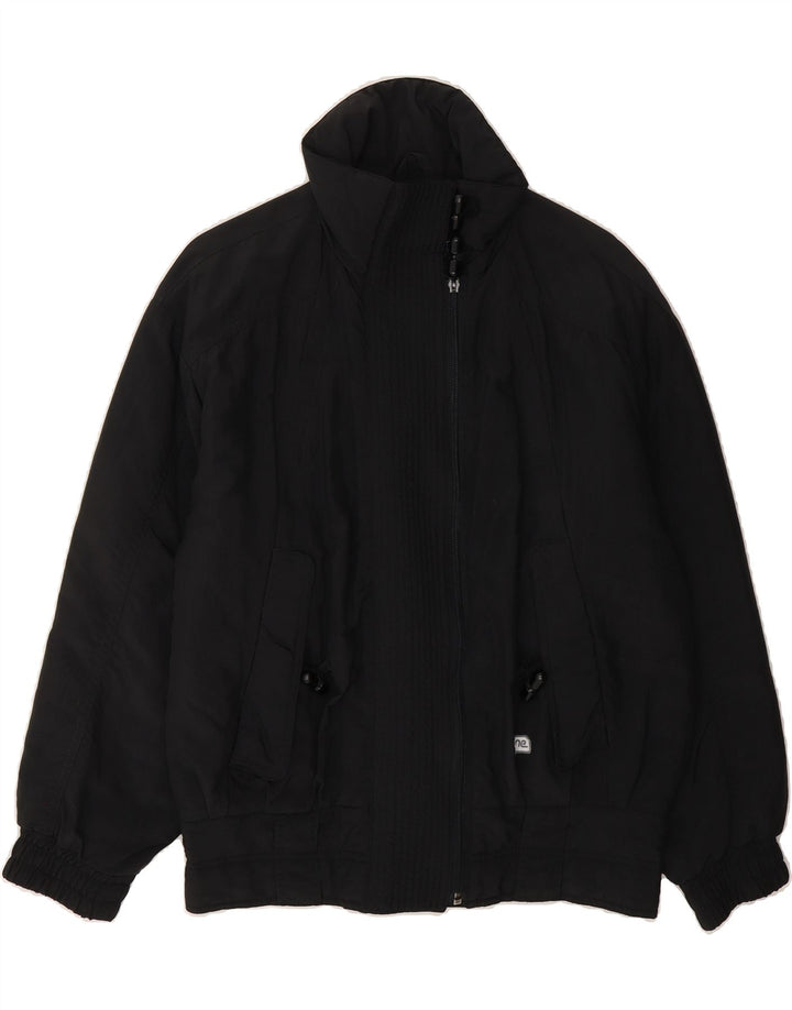 PROLINE Womens Bomber Jacket UK 18 XL Black Vintage Proline and Second-Hand Proline from Messina Hembry 