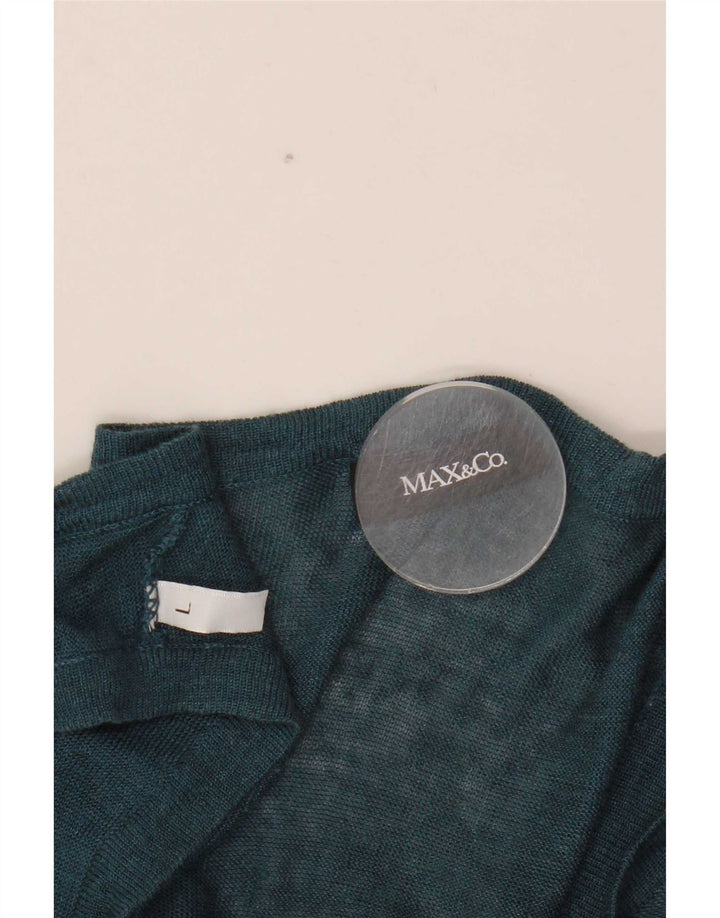 Max & Co. Femei Vest Tank Top UK 14 Large Green