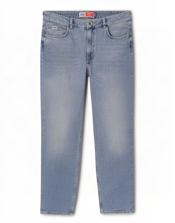 Blugi Capri Superdry Ruby Slim pentru bărbați W30 L23 Bumbac albastru