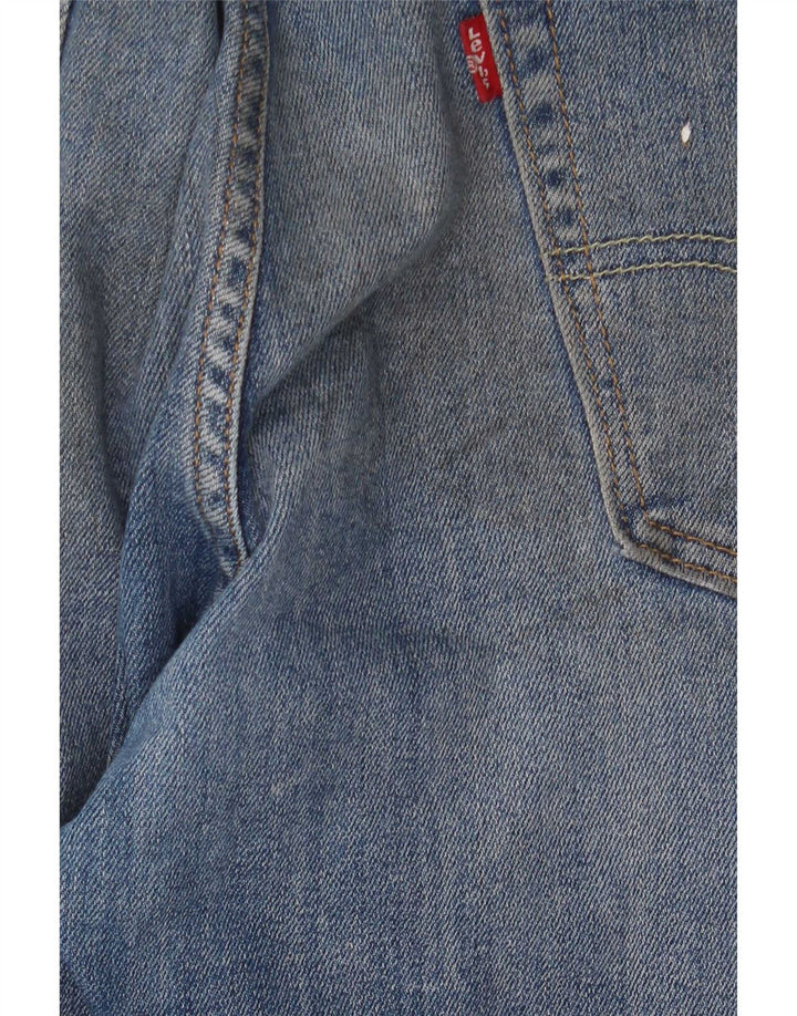 Blugi conici pentru bărbați Levi's 502 W34 L30 Bumbac albastru
